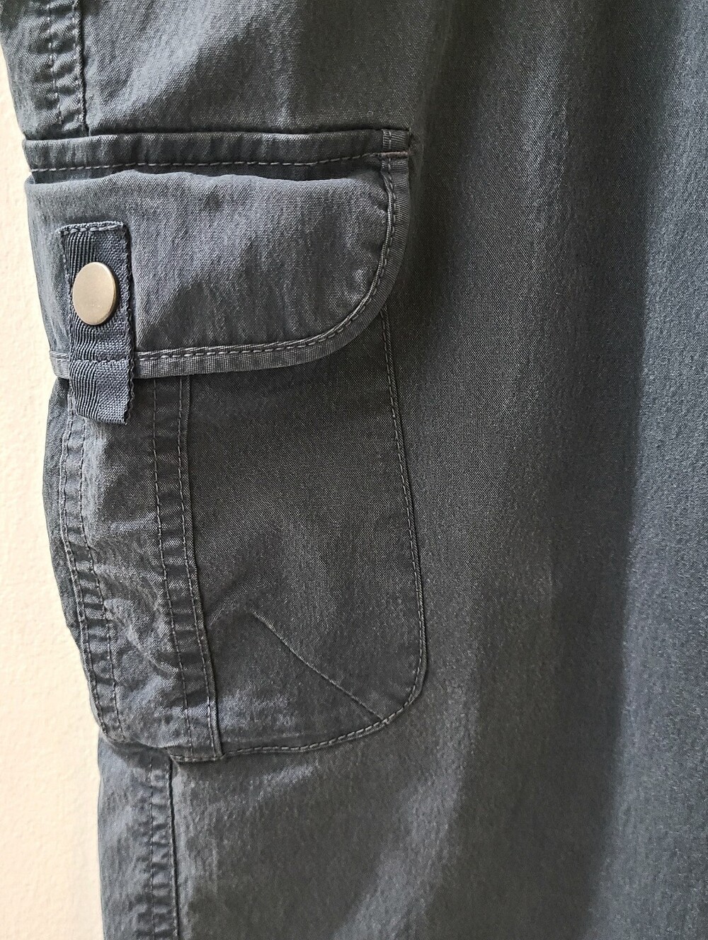 KUHL Stretch Cargo Pants Blue SPLASH Roll-Up Sz 18 Wide Cabincore Active - Picture 8 of 16